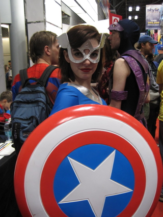 Illustration for article titled The Avengers Cosplay